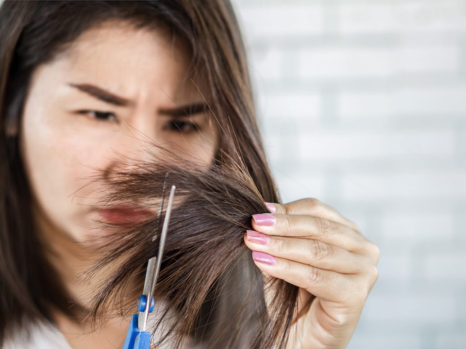 cara mengatasi rambut bercabang