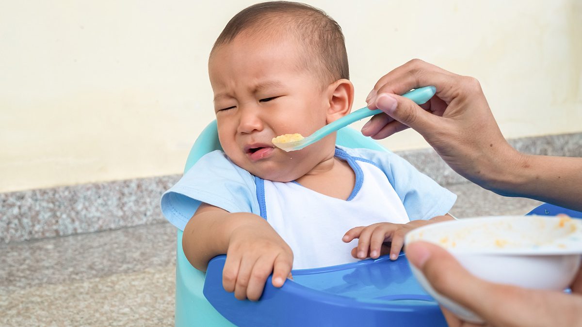 Bayi tidak mau makan