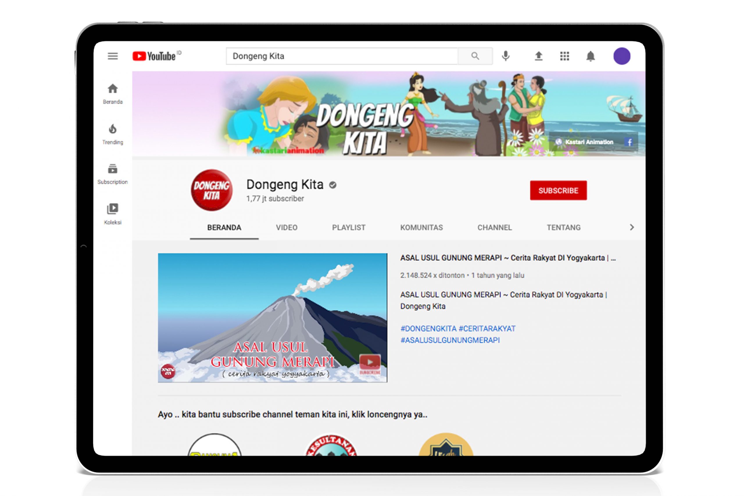 5 Rekomendasi Channel YouTube Edukasi Untuk Anak - Berkeluarga