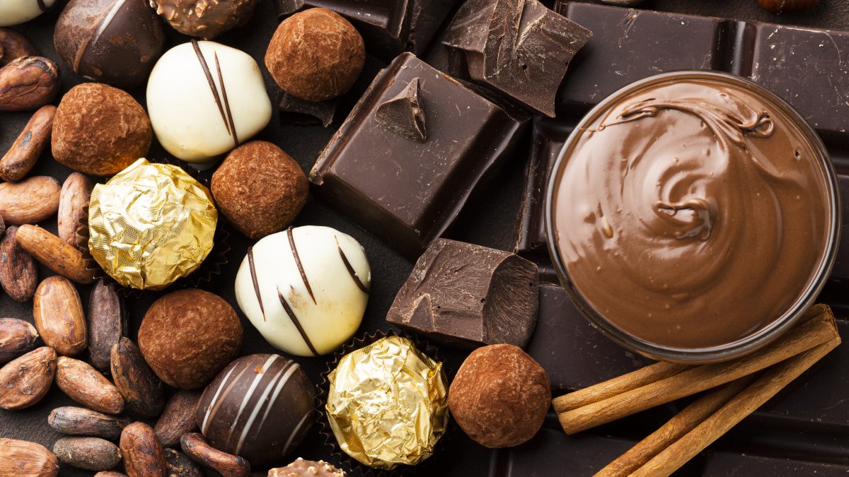 Makanan penambah berat badan cokelat