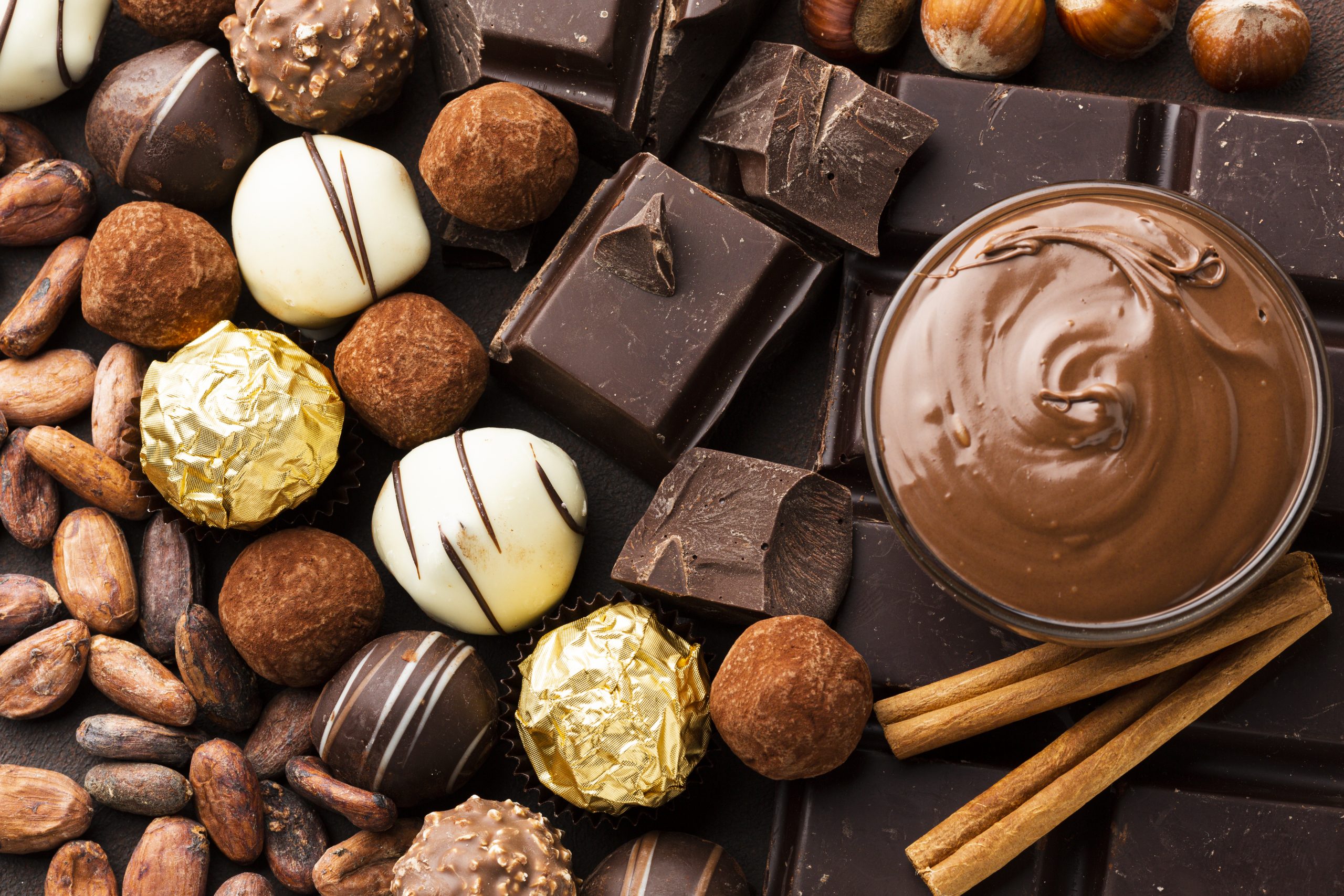 Makanan penambah berat badan cokelat