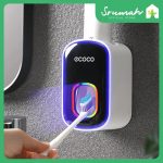 ECOCO Dispenser Odol Otomatis Tempat Pasta Gigi Otomatis Kamar Mandi (3)