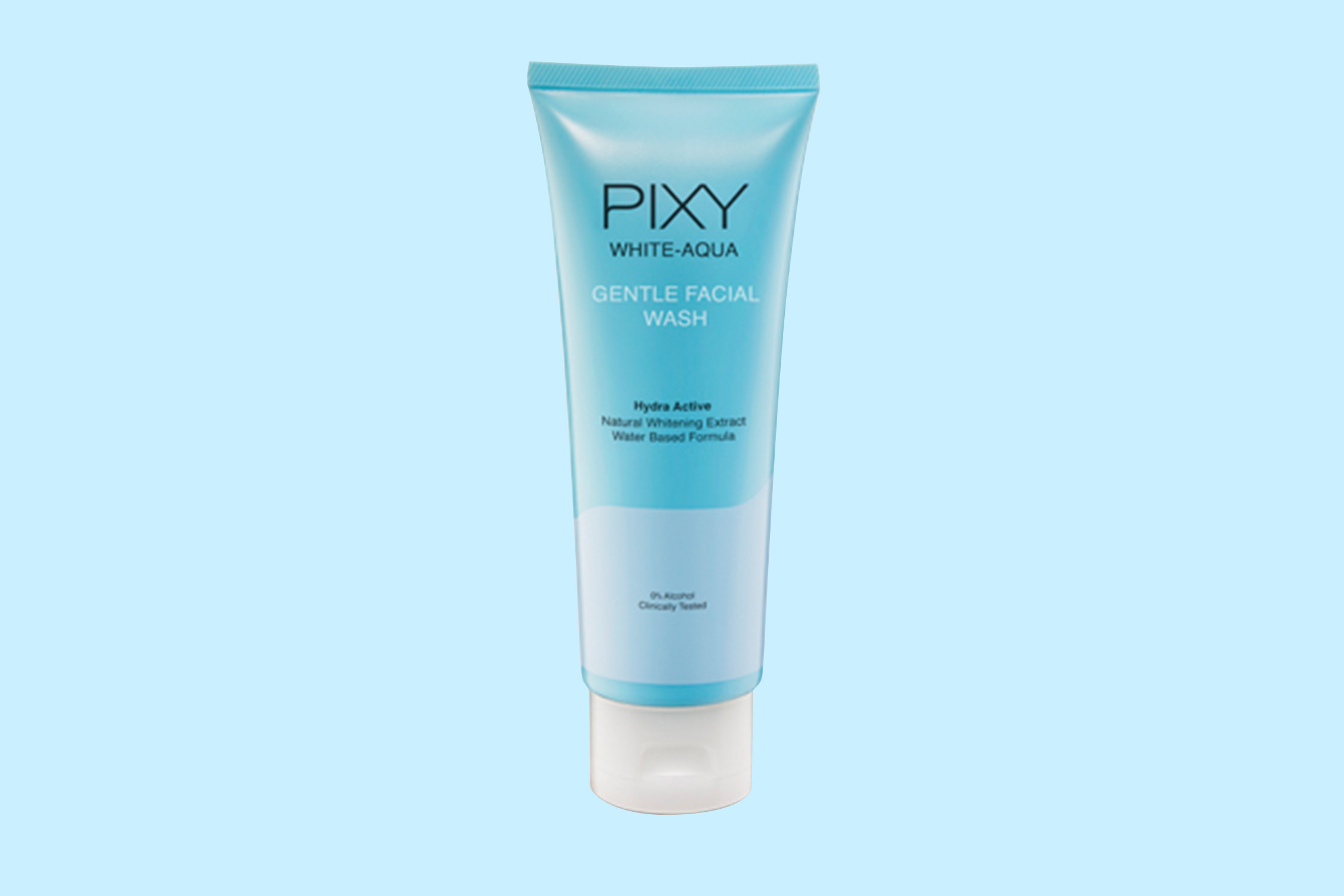 Facial wash untuk kulit kering PIXY White Aqua Gentle Facial Wash