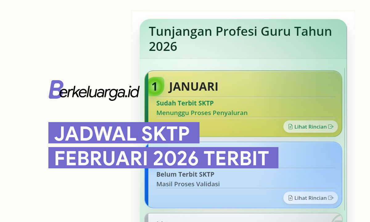 jadwal SKTP Februari 2026 Terbit - Berkeluarga.id